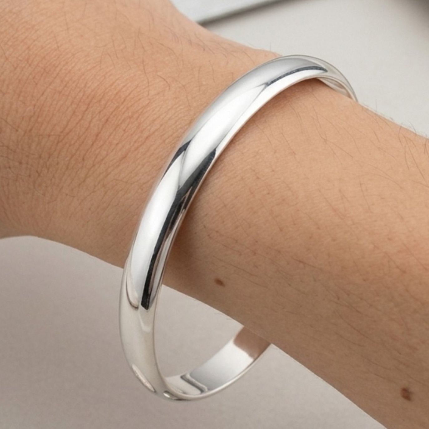 Gold Vermeil 24" Necklace & 925 Sterling Silver Adjustable Bracelet Set