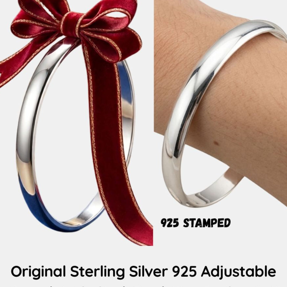 Gold Vermeil 24" Necklace & 925 Sterling Silver Adjustable Bracelet Set